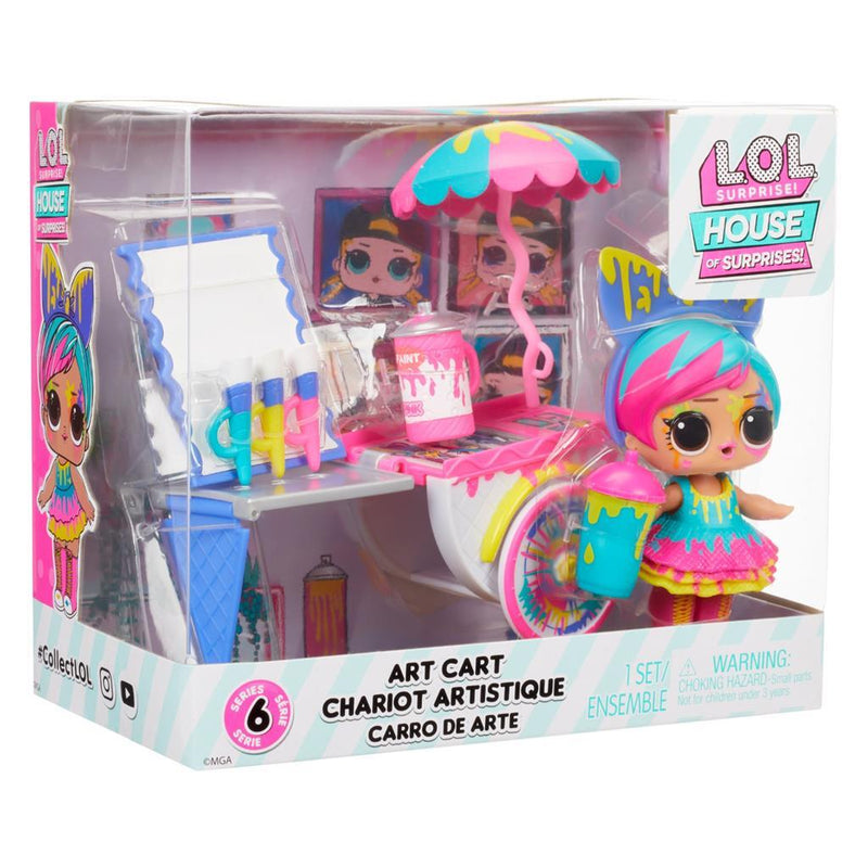 L.O.L. Surprise Art Cart Speelset