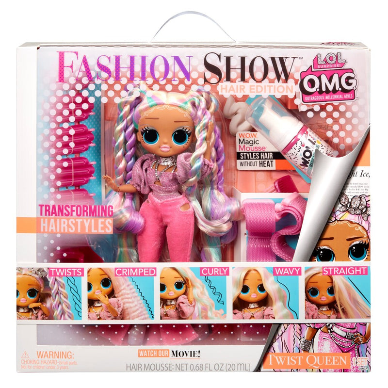L.O.L. Surprise OMG Fashion Show Hair Twist Queen
