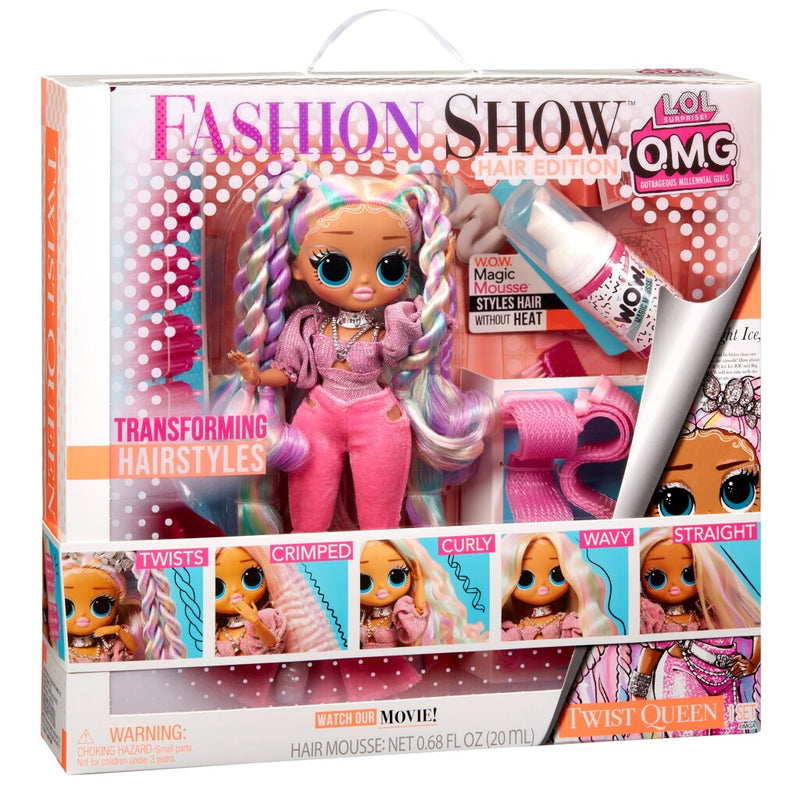 L.O.L. Surprise OMG Fashion Show Hair Twist Queen