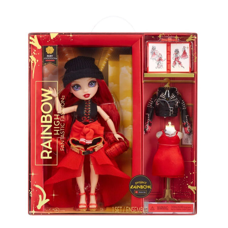 Rainbow High Fantastic Fashion Pop Ruby