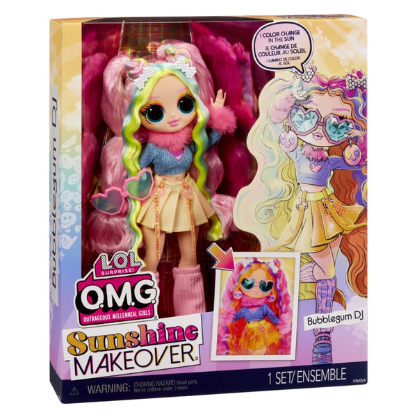 L.O.L. Surprise O.M.G. Sunshine Makeover Bubblegum DJ