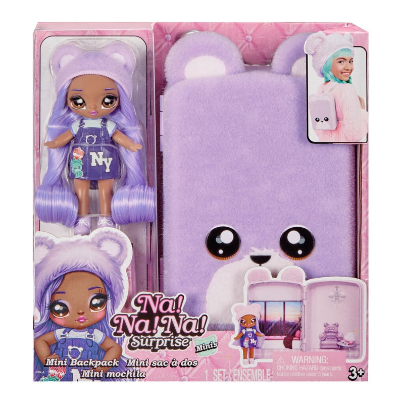 Na! Na! Na! Surprise Mini Backpack Playset- City Bear