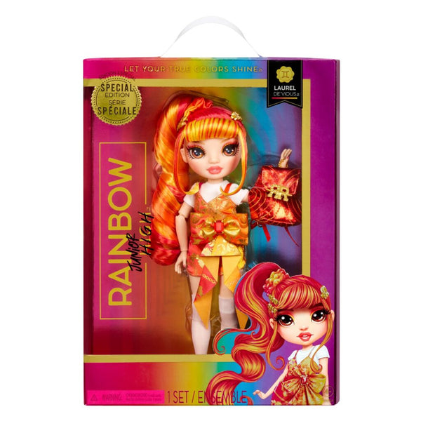 Rainbow High Junior High Doll S.E. - Laurel DeVious (Orange