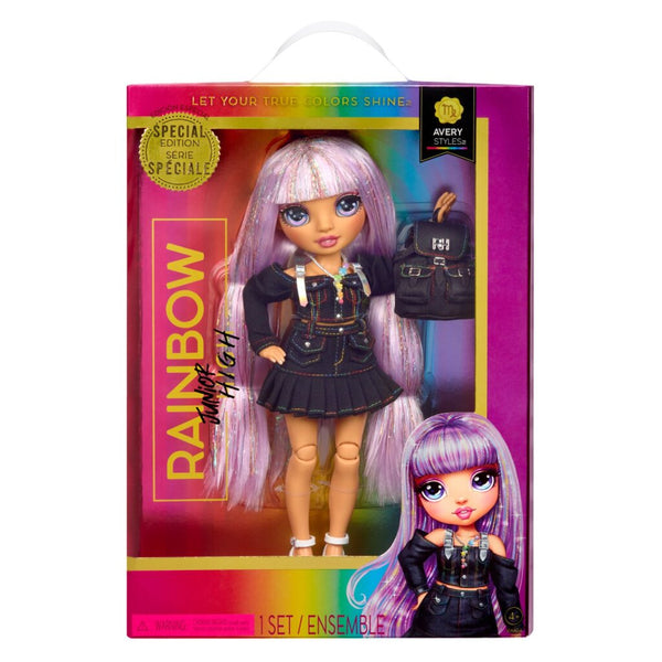 Rainbow High Junior High Doll S.E. - Avery Styles (Rainbow)