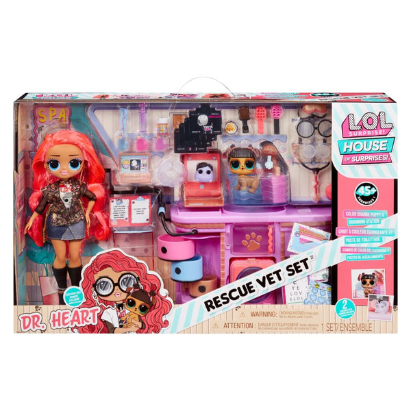 L.O.L. Surprise O.M.G. Rescue Vet Set