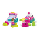 Mega Bloks 1 Klein Voertuig + Figuur Roze Assorti. 1 stuk.