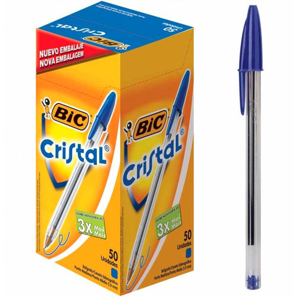 Bic Cristal balpen blauw 50 stuks