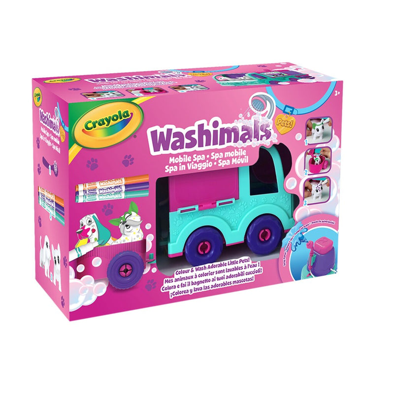 Crayola Washimals Spa Auto Speelset