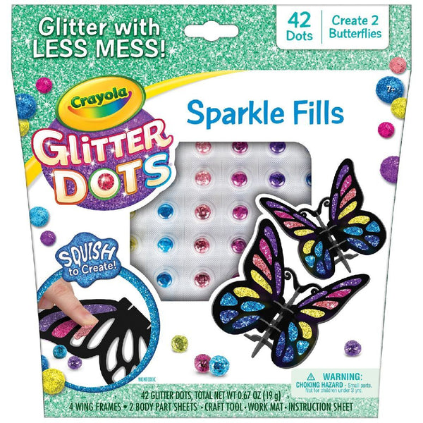 Crayola Glitter Dots Sparkle Fills Vlinders