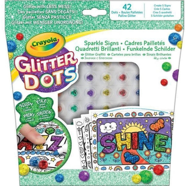 Crayola Glitter Dots Glitter Tekstborden