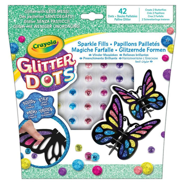 Crayola Glitter Dots 3D Vlinders