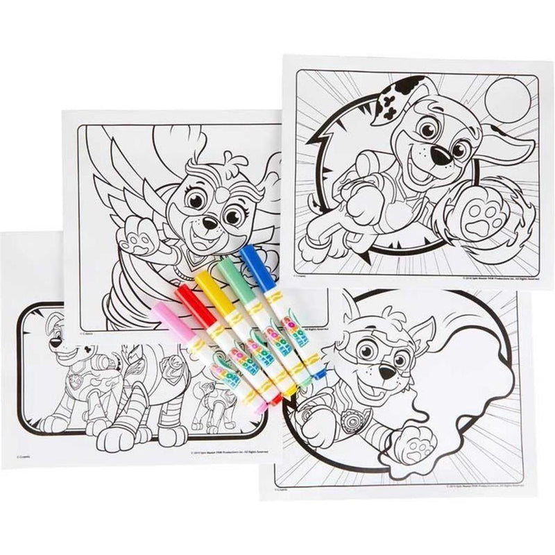 Crayola Color Wonder Paw Patrol Mighty Pups Kleurboek