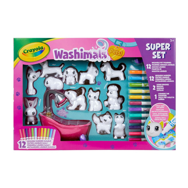 Crayola Washimals Super Speelset