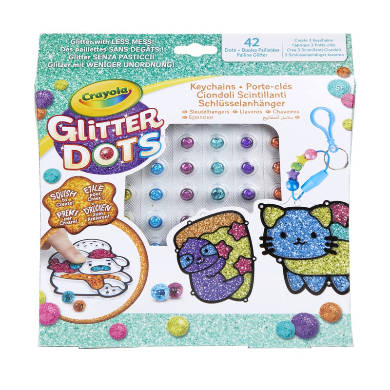 Crayola Glitter Dots Dierenvriendjes Sleutelhangers Maken