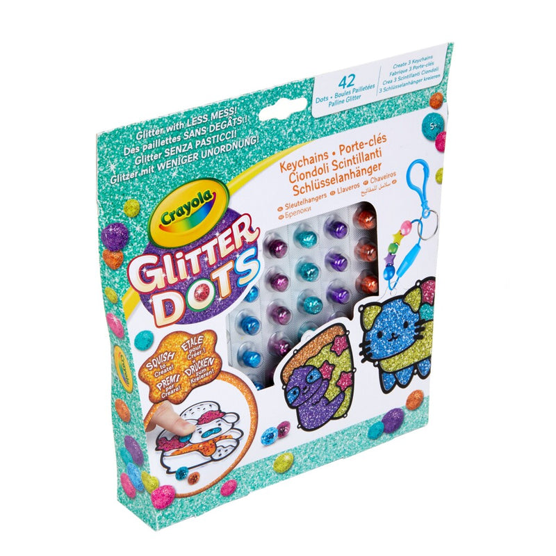 Crayola Glitter Dots Dierenvriendjes Sleutelhangers Maken