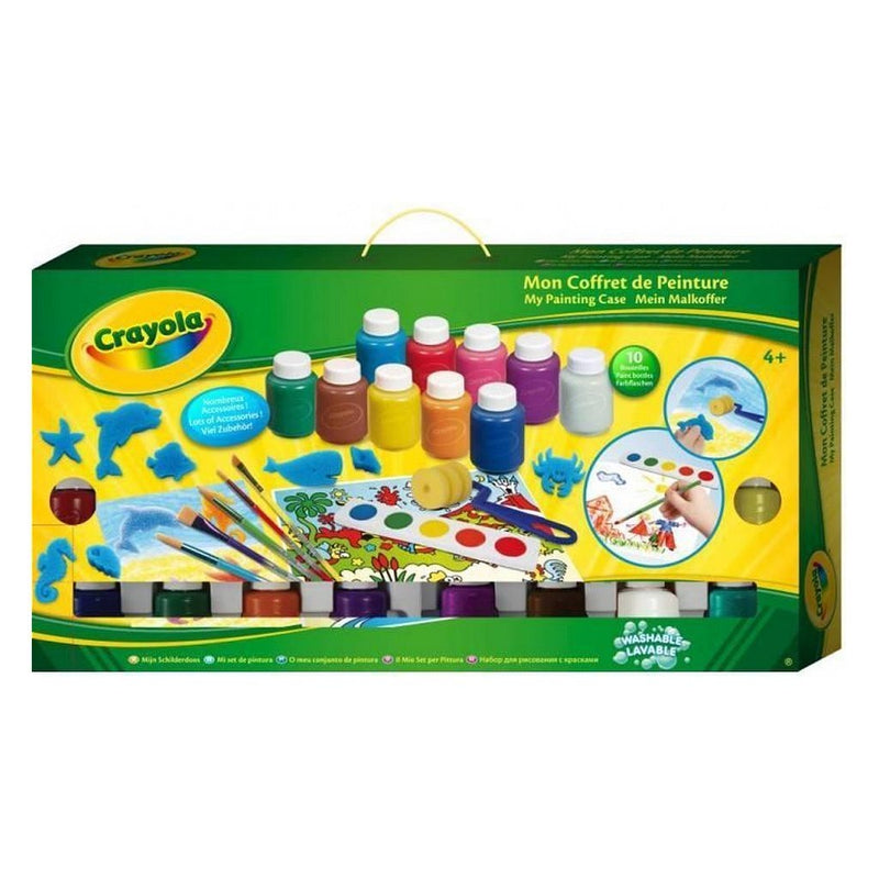 Crayola Deluxe Luxe Afwasbare Verfset