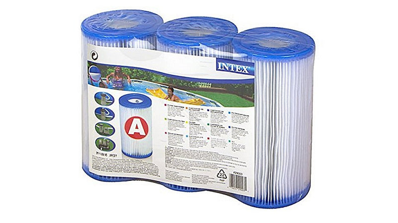 Intex filtercartridge klein 3-pack 29003