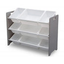 Delta Children TB83461GN-026 Houten Opbergkast 83cm Kunststof Manden Grijs