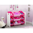 Delta Children TB83461GN-130 Houten Opbergkast 83cm Kunststof Manden Wit