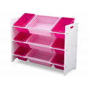 Delta Children TB83461GN-130 Houten Opbergkast 83cm Kunststof Manden Wit