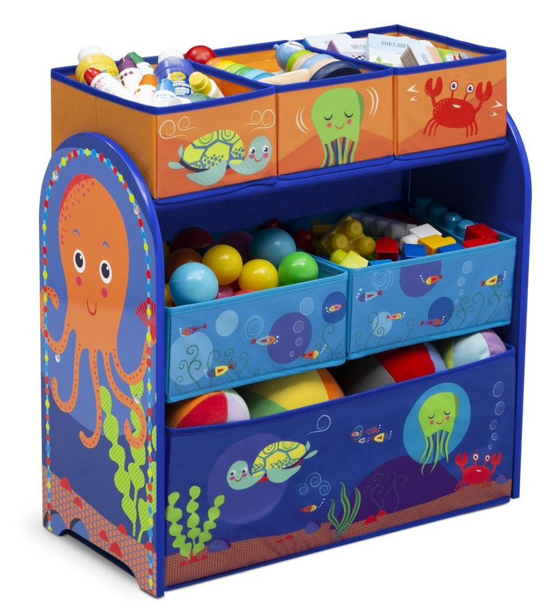 Tommy Turtle Ocean Adventures TB83402TA Houten Speelgoed Opbergkast