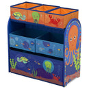 Tommy Turtle Ocean Adventures TB83402TA Houten Speelgoed Opbergkast