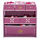 Delta Children Prinsessen TB83455GN Houten Opbergkast 67,5cm Wit/Roze