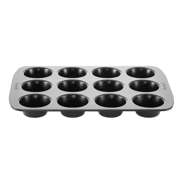 Brund Muffinvorm 12 Vakjes Zwart