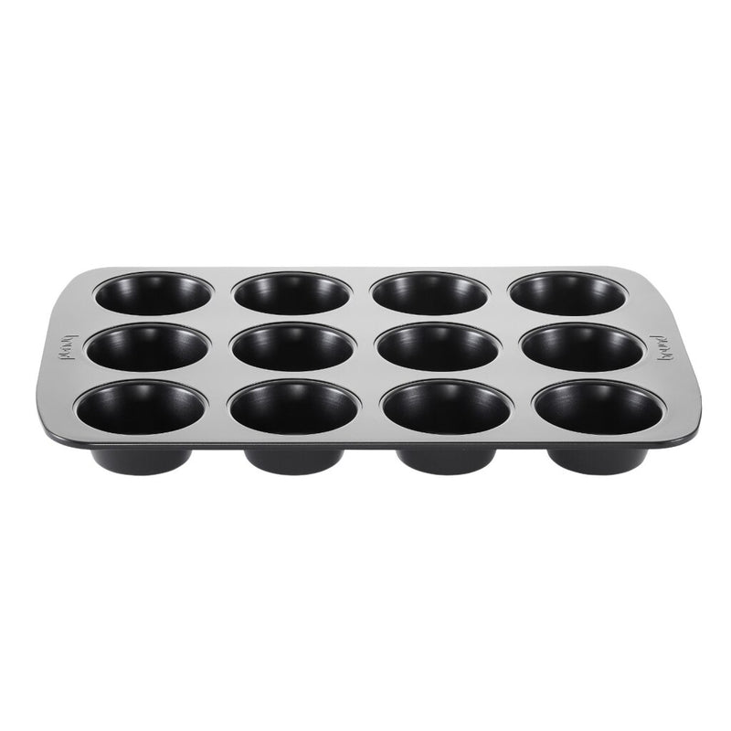 Brund Muffinvorm 12 Vakjes Zwart
