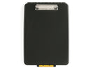 Seco SE-SC1517-BLK Klembord A4 Zwart Met Opbergvak. Slimline