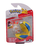 Pokemon Clip  AND apos;n Go Scorbunny  AND  Quick ball