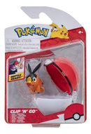 Pokemon Clip  AND apos;n Go Tepig Poke Ball