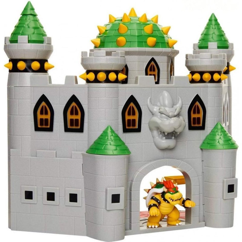 Jakks Super Mario Mega Kasteel Bowser met Figuurtje + Geluid