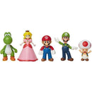 Jakks Super Mario Figuren 6.5 cm 5 Stuks