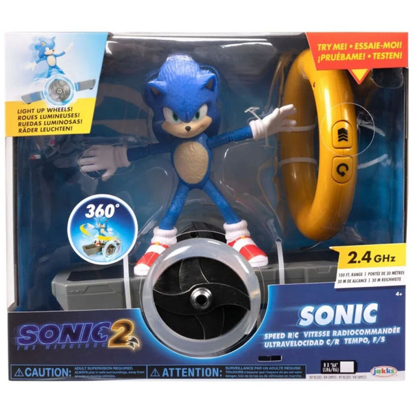 Jakks RC Sonic2 Speed met Lichtgevende Wielen