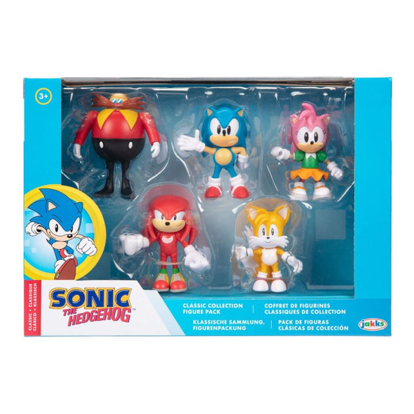 Jakks Sonic Figuren 6.5 cm 5 Stuks