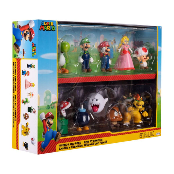 Super Mario figuren 10 Stuks