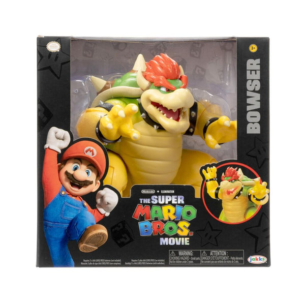 Jakks Super Mario Movie Figuur Vuurspuwende Bowser 18 cm