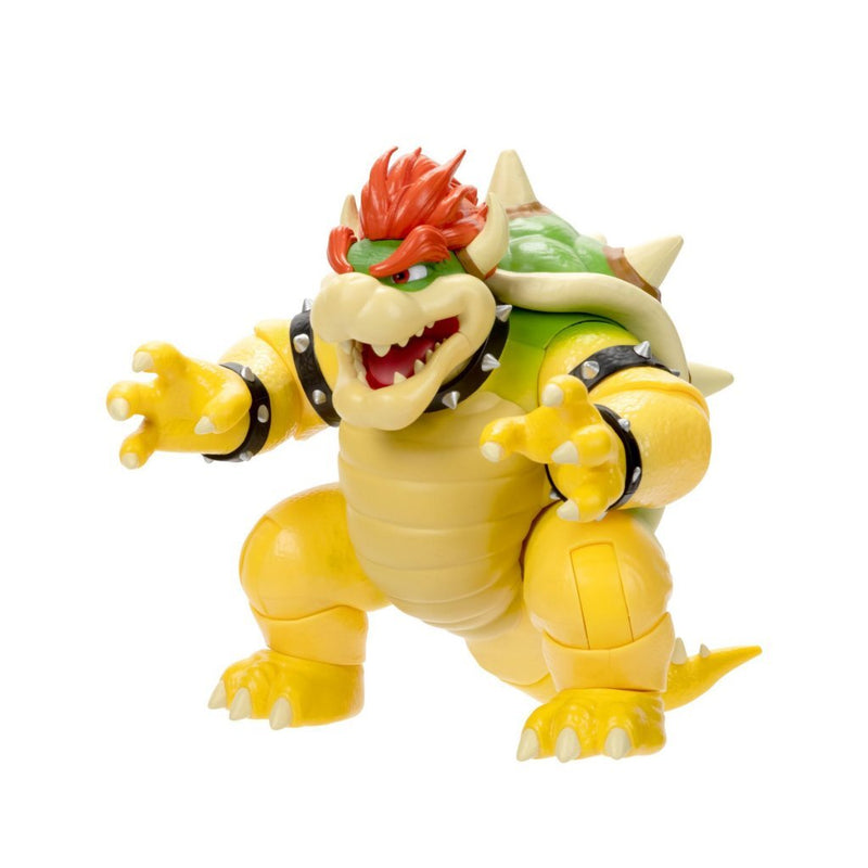Jakks Super Mario Movie Figuur Vuurspuwende Bowser 18 cm
