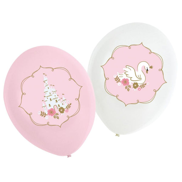 Princess For A Day Ballonnen 28 cm 6 Stuks