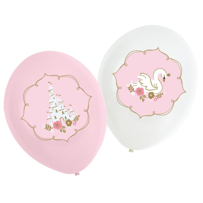 Princess For A Day Ballonnen 28 cm 6 Stuks