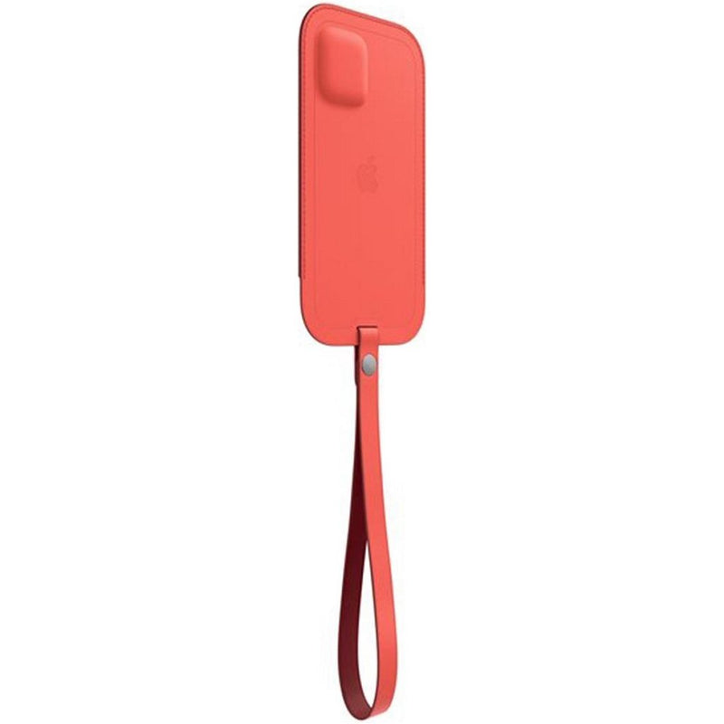 Apple IPhone 12 Pro Max Leren Sleeve MagSafe Pink Citrus