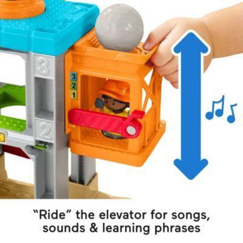 Fisher-Price - Little People - Leren Laden Bouwplaats