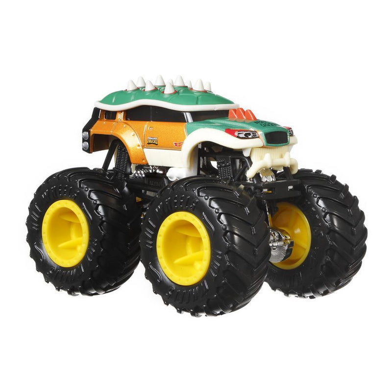 Hot Wheels Super Mario Monstertrucks Donkey Kong + Bowser