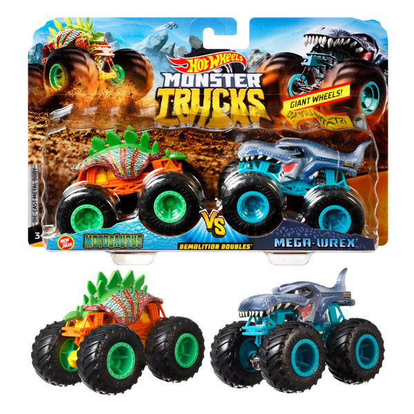 Hot Wheels Monster Trucks 2-Pack Assorti