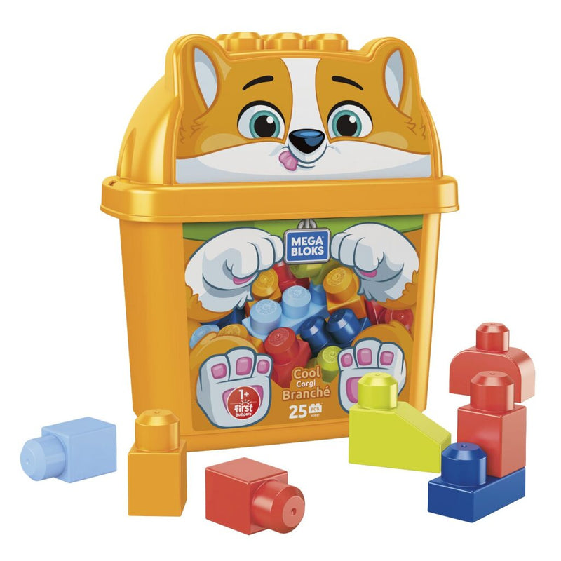 Mega Bloks Doos Hond met 25 Blokken