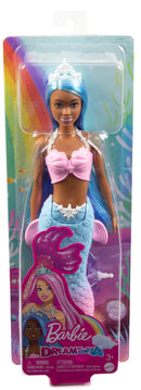 Barbie Dreamtopia zeemeermin - roze en blauw