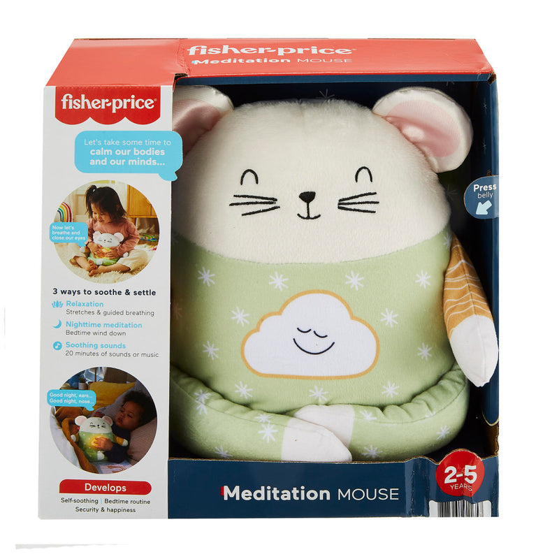 Fisher Price Meditatie Knuffel Muis + Licht en Geluid