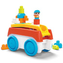 Mega Bloks - Block Spinning Bolderkar met Bouwblokken