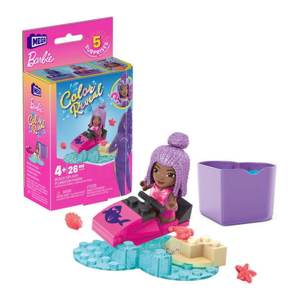 Mega Bloks Barbie Color Reveal Bouwset Assorti